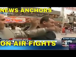NEWS ANCHORS ON AIR FIGHTS