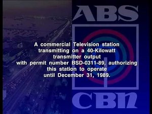 ABS-CBN 2 Sign-Off 1989 (Remake Version)