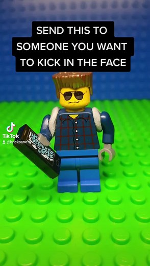 Funny Stop Motion Brick Animation Joke Video
