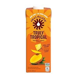 Revl Fruits, Truly Tropical Juice, 32 Fl Oz