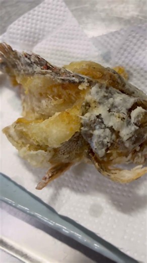 First time deep-frying a whole fish #fishing #fishing #rockfish