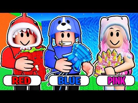 The ONE COLOR Brainrot Challenge In Escape Tsunami For Brainrots...