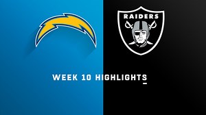 Chargers vs. Raiders highlights | Week 10