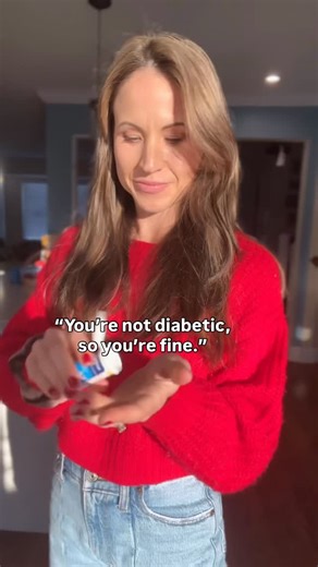 Tara Allen Health on Instagram: "You know what no one told me when I was “just” prediabetic? That your blood sugar can be messing with you for years before anyone says the word “diabetes.” Wasn’t taught this in nursing school, either. We’re taught to care about fasting glucose + Hgb A1c …only if they’re out of range. But here’s the problem with that … 1️⃣ Insulin usually breaks before glucose does. Your body pumps out more + more insulin to keep your blood sugar looking normal on labs. On paper,