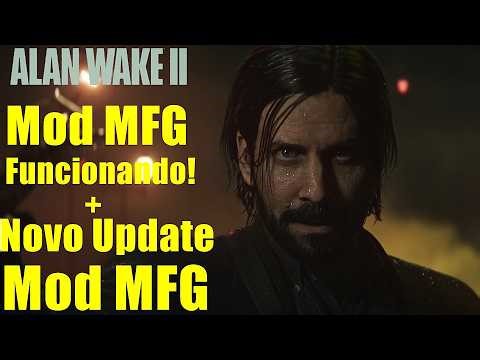 ALAN WAKE 2, MOD MULTI FRAME GENERATION + NOVO UPDATE MOD MULTI FRAME GENERATION!