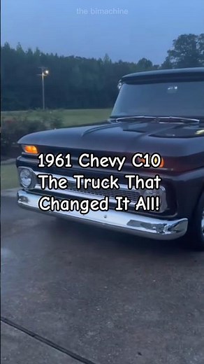 1961 Chevrolet C10 - The Truck That Changed Everything! #shorts #chevroletc10 #classictruck