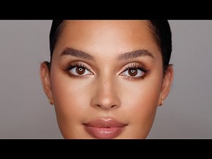 easy makeup for brown eyes