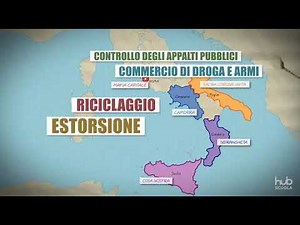 Carta animata - Le mafie in Italia