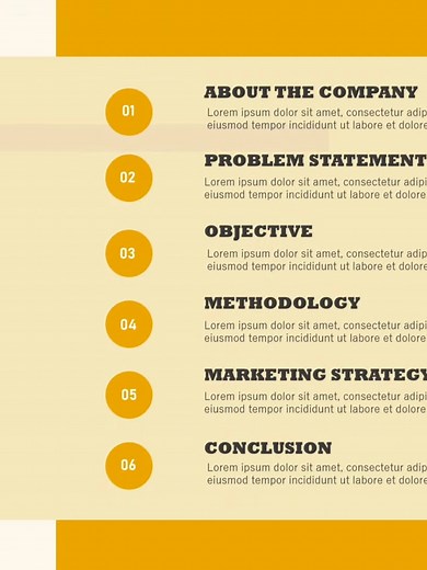 Orange-Themed PowerPoint Presentation for Research Defenses and Product Presentations