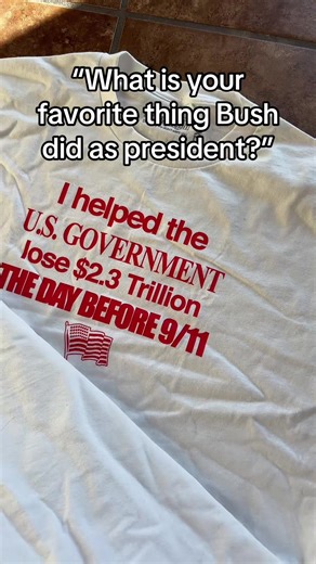 🗼🗼 #funnytshirts #uspresident #bush #911 | Funny Shirts