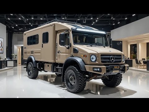 1.2M Beast! 2026 Mercedes-Benz Unimog Expedition Motorhome Review | Desert Sand Beige