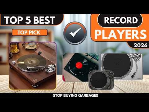 [Top 5] BEST record players in 2026 (Tested & Ranked)- “Watch Before You Buy!”