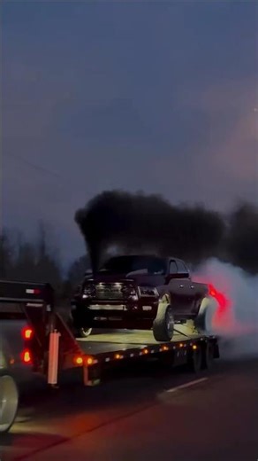 dodge Cummins rolling coal