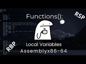 Assembly for Beginners: Local Variables, Stack & Prologue (x86_64)