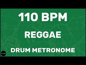 Reggae | Drum Metronome Loop | 110 BPM