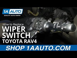Replace Toyota Rav4 wiper relay
