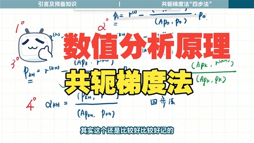 【数值分析原理】共轭梯度法