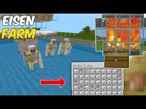Minecraft Bedrock Eisenfarm 1.21