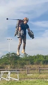A glimpse of the future of travel: Check out a jetpack developed by a Chinese company that can fly 4 kilometers. #AmazingChina | China Xinhua News