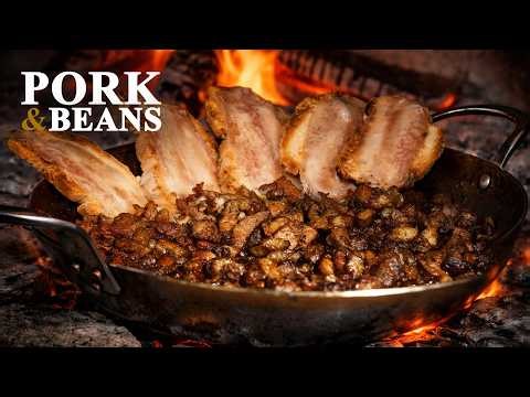 Rustic Italian Pork and Beans — Sinfully Tasty 🔥 Fire-Cooked