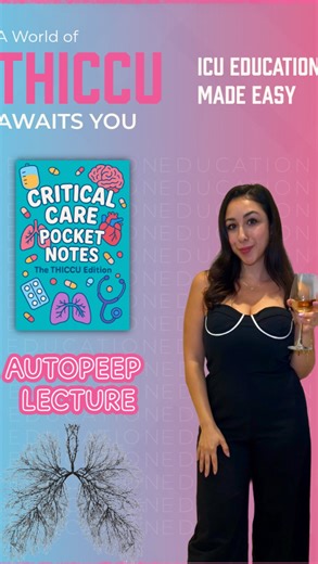 @theicudoctor1 on Instagram: "AutoPEEP- the basics made simple #criticalcare #icu #icunurse #criticalcaremedicine #respiratorytherapy #respiratorytherapist #autopeep #residencyeducation #medicaleducation #medstudent"
