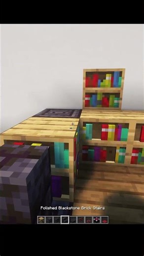 Nether Style Enchanting Room in Minecaft ✨