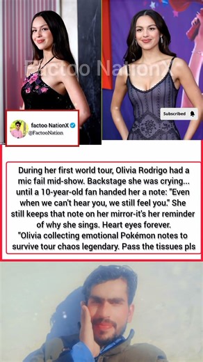 Olivia Rodrigo’s Mic Failed — A Fan’s Note Saved the Night 💜