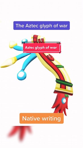 This is how to write war in Aztec writing. The glyph of war, atl-tlachinolli. #mexicantiktok #mexicanart #atltlachinolli #aztecs #nativetiktok #anahuacas #mesoamerica #decolonize #learnwithtiktok