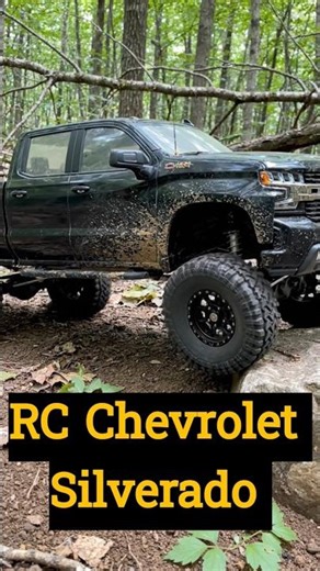 RC Chevrolet Silverado Rock Crawl Test 🪨🔥 Real Suspension Flex