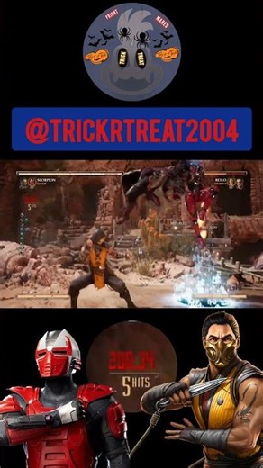 MK1 Scorpiom + Sektor 40% combo #mkscorpion #Sektor #MortalKombat1