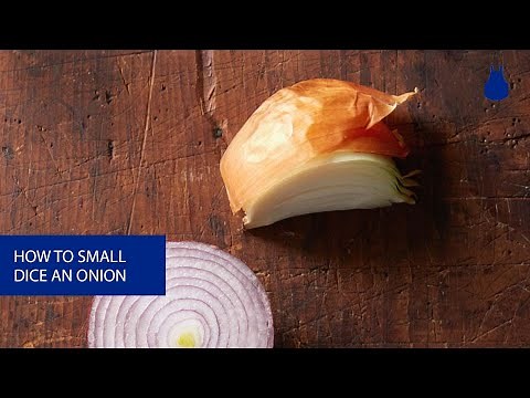 How To: Small Dice an Onion