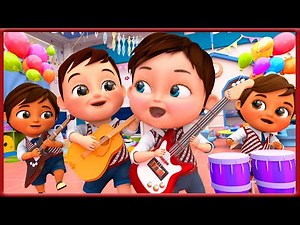 I am the Music Man - Action Songs for Children - Banana Cartoon Preschool