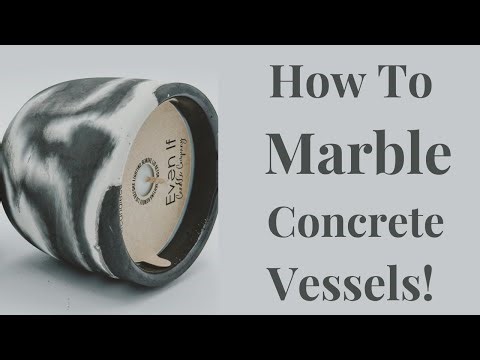 Marble Your Concrete Vessels!
