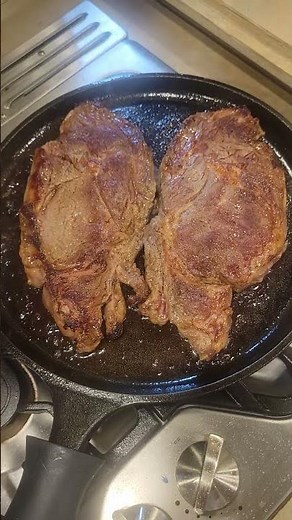 Good Chop Steaks No Better Meat! #castironcooking #steak #GoodChop