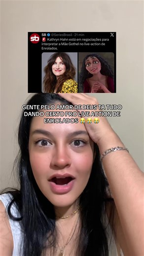 é papo de live action perfeito KATHRYN COMO GOTHEL É INCRÍVEL #tangled #enrolados #kathrynhahn #mothergothel #fyp