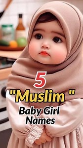 1.3M views · 10K reactions | 5 Best Muslim Girls Names . . . #cute #name #muslimah #girlnames #babynames #boyname #reels #babygirl #stylish #muslim | Muslim Baby Girl Names | Facebook