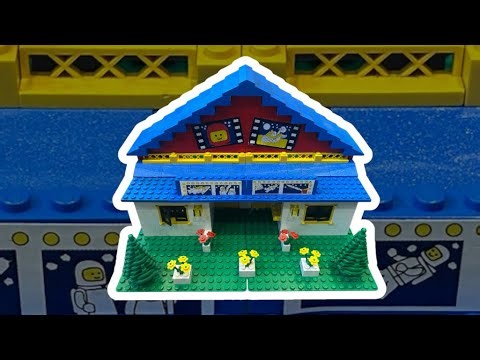 Building LEGO 6000 Idea Book - Cinema - Part 2 of 2: Cinema Building (1980)