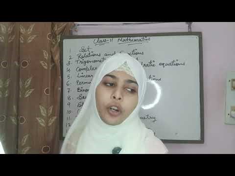 Class 11 mathematics syllabus discussion