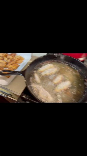 🐡 Puffer Fish! One of our family favorites from the Bay is puffer fish. Also known as chicken of the sea. I filet them off the center backbone, which makes them come out like little fish sticks. We dip them in House Autry and fry them up in a cast iron pan until they’re golden and crispy. They’re simple, delicious, and always a hit at the table. 😋 Have you ever tried puffer fish from the Bay? #experiencesmithisland #chesapeakebay #SmithIsland #chickenofthesea | Experience Smith Island LLC