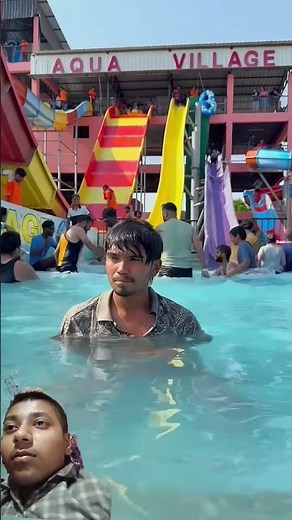 water 💦 park 🏞️ ma bathroom 🪥 #funny #waterpark viralshorts tranding shortsv