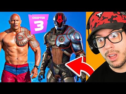 THE ROCK is THE FOUNDATION!! CHAPTER 3 COUNTDOWN! (Fortnite LIVE)