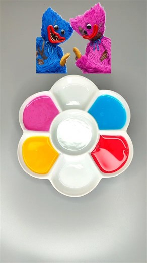 Huggy Wuggy vs Kissy Missy – Character Status!Color mixing#poppyplaytimechapter5 #poppyplaytime