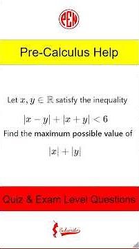 (Pre-Calculus/Algebra) Absolute Values: Maximizing Sums in Geometric Space
