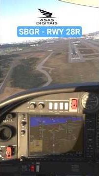 Pouso em Guarulhos RWY 28R | #fs2024 #msfs2024 #ps5