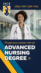 3.3K views | Take the next step in your nursing career with UNCG’s School of Nursing. Get started today. | UNC Greensboro | Facebook