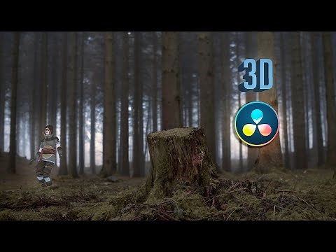 Import 3d model WITH ANIMATION into Davinci Resolve!