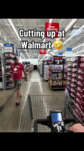 Cutting up in Walmart 🤣 #fyp #prank #pov #viral #funnyvideos | cutting up at wallart