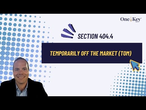 Temporarily Off the Market | OneKey® MLS Solutions