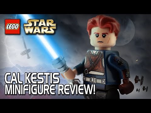 LEGO Star Wars - Cal Kestis Minifig Review! Jedi Fallen Order