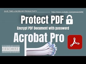 Password Protect a PDF (Lock Viewing, Editing & Printing!) | Secure Your Docs in Seconds!
